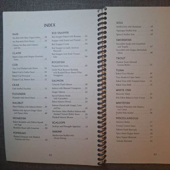 Chinook Planks Cook Book Seafood Wood Northwest Tradition Vintage 1997 Native - Picture 7 of 7